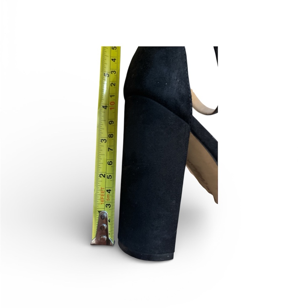 ✨ Sam Edelman Black Suede Ankle-Strap Heels ✨ - Picture 12 of 12